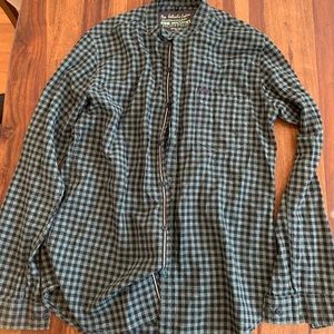 Hoffmen L collarless shirt. Great condition
